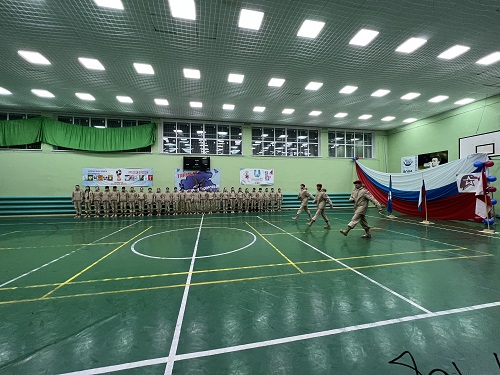 посвящение в юнармейцы.